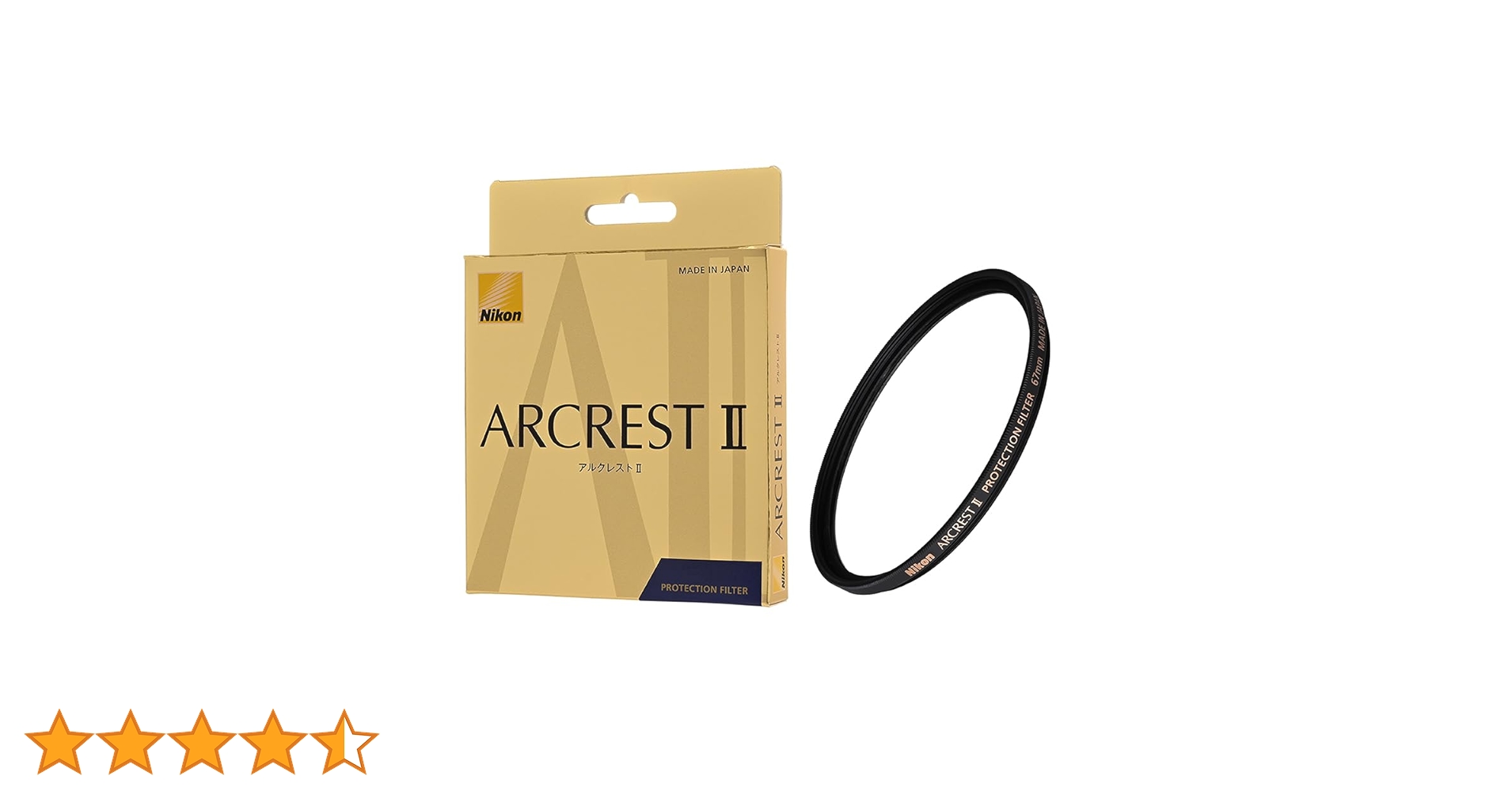 Amazon | Nikon ニコン レンズ保護フィルター ARCREST II PROTECTION